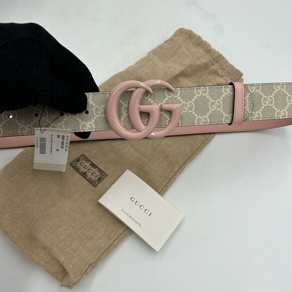 Women's Gucci GG Supreme, Marmont  belt size 90 centimeters/36 inches made Italy - Picture 1 of 8